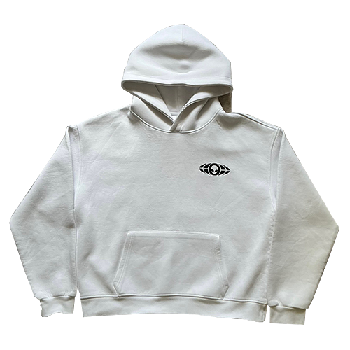 UFO GROUP WHITE HOODIE